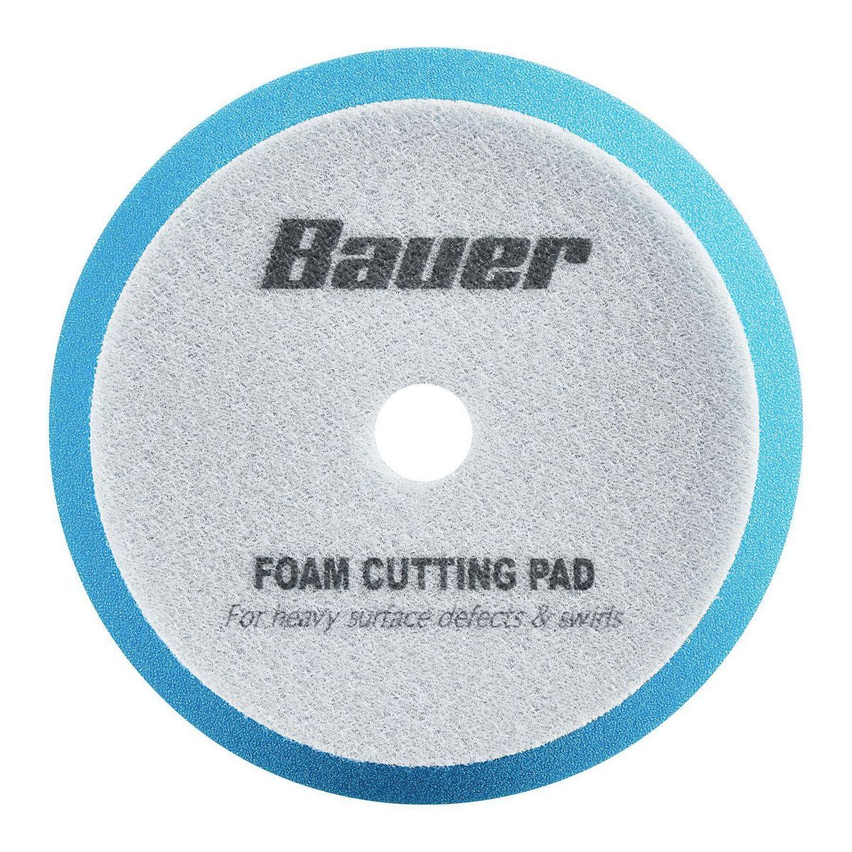 BAUER 6 in. Coarse Foam Polishing Pad - Blue