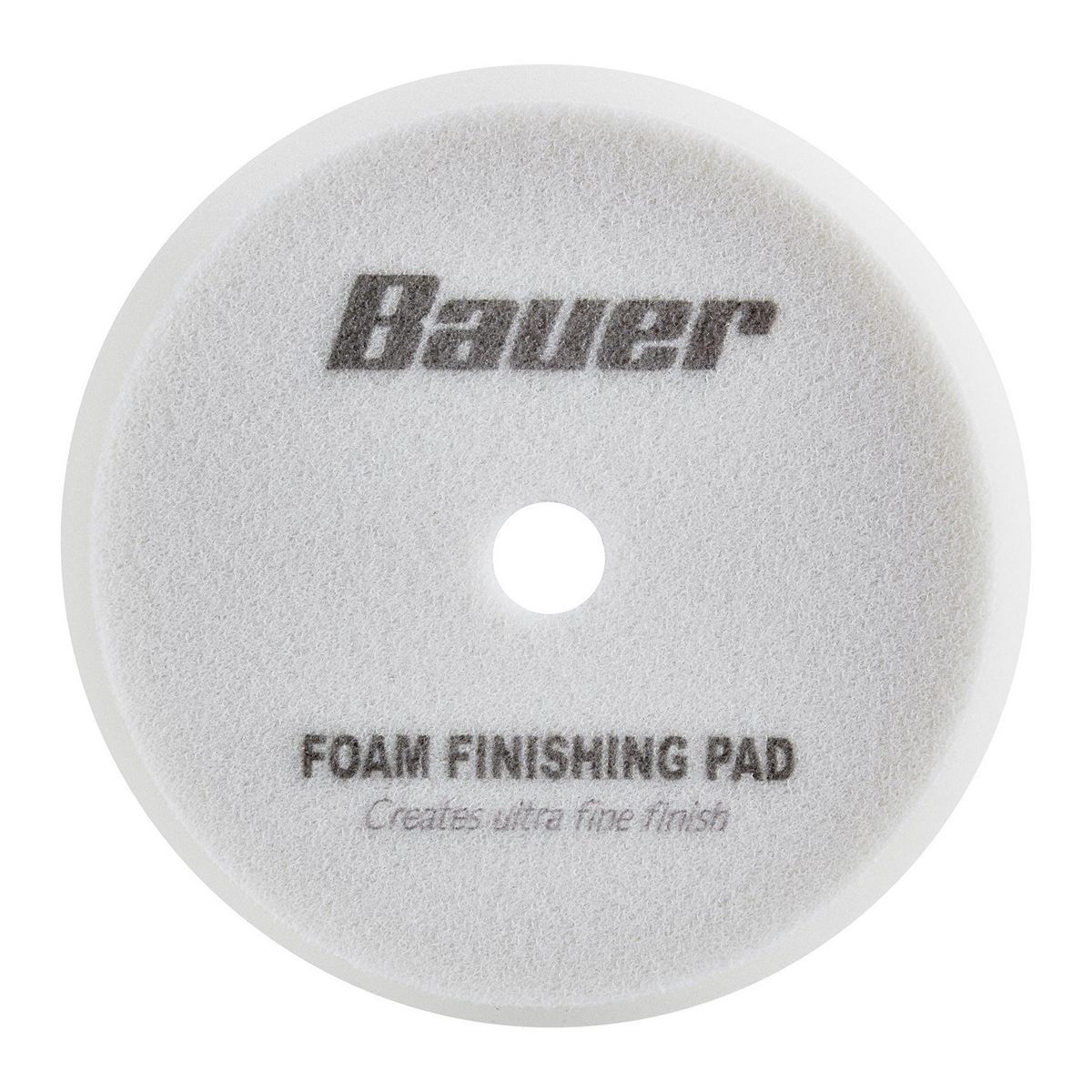 BAUER 7 in. Ultra-Fine Foam Polishing Pad - White