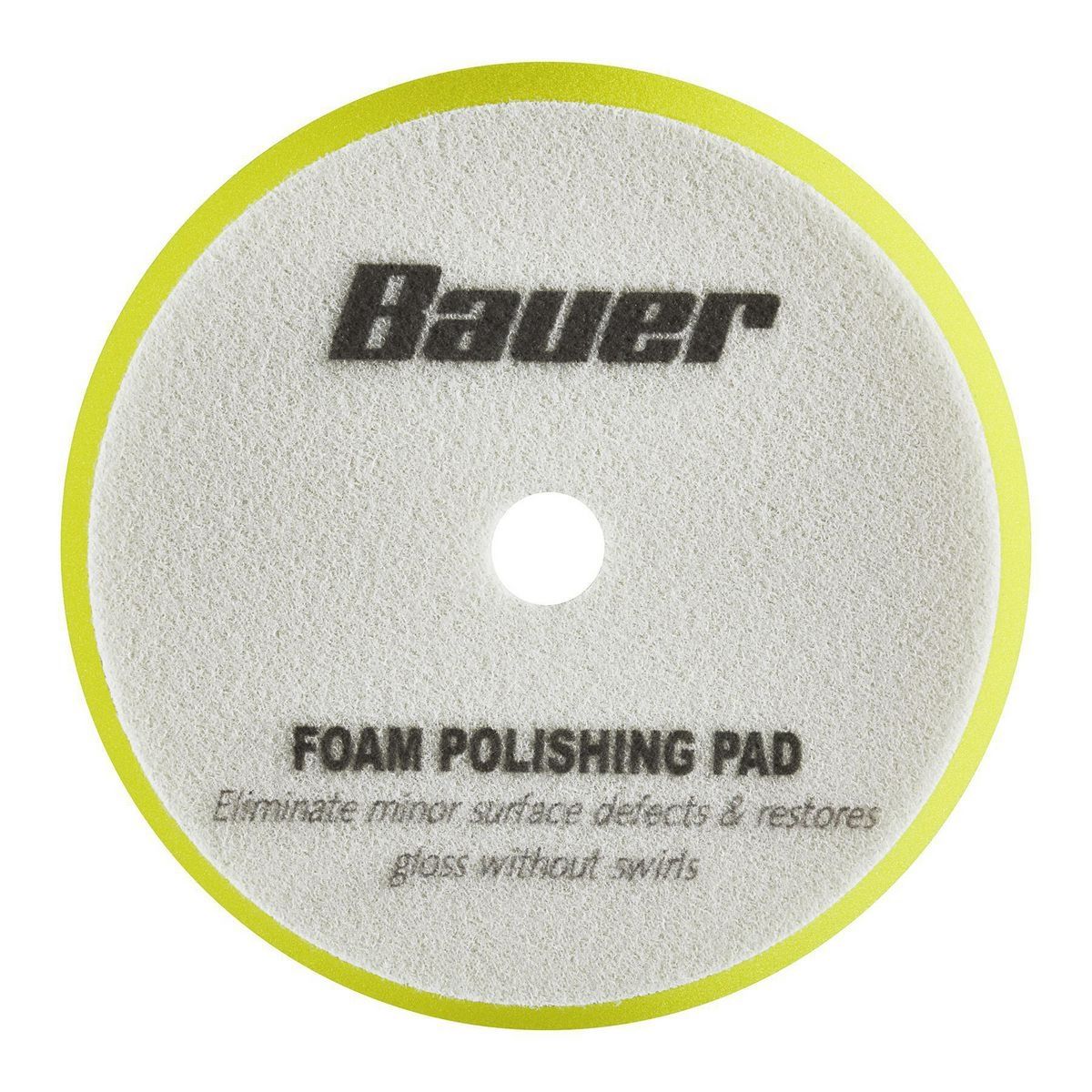 BAUER 7 in. Fine Foam Polishing Pad - Yellow