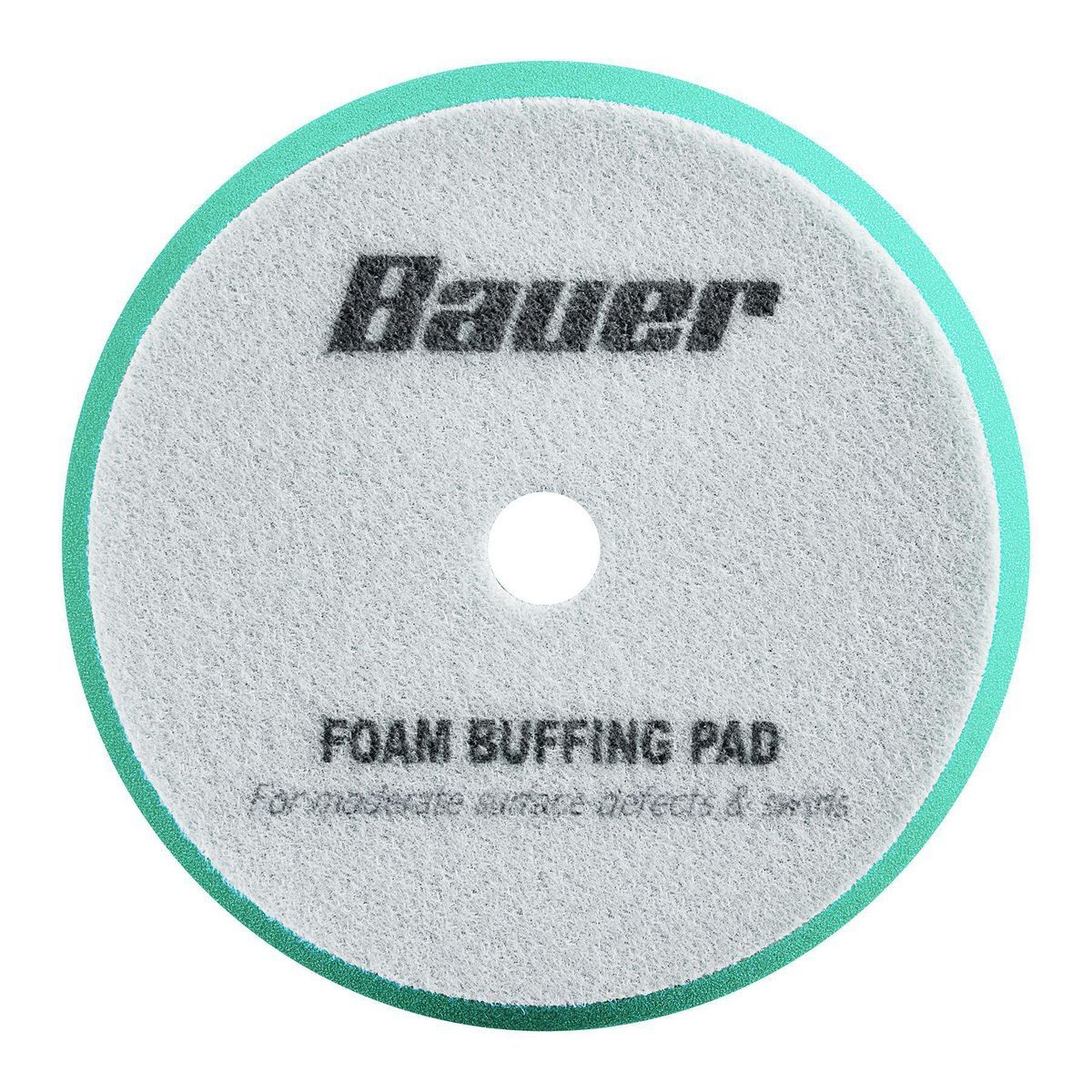 BAUER 7 in.  Medium Foam Polishing Pad  - Green