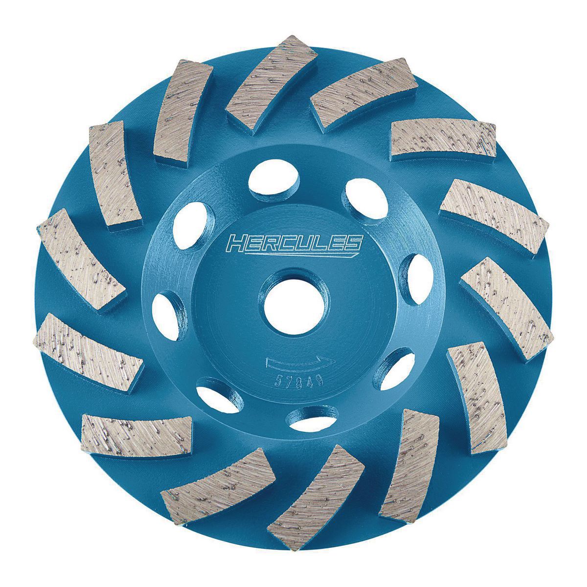 HERCULES 4-1/2 in. Diamond Segmented Turbo Cup Wheel