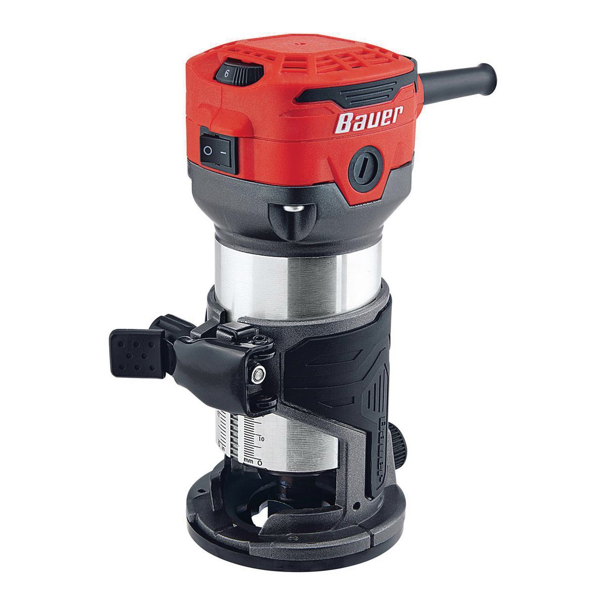 BAUER 1-1/4 HP (Max), 1/4 in. Variable Speed Compact Router
