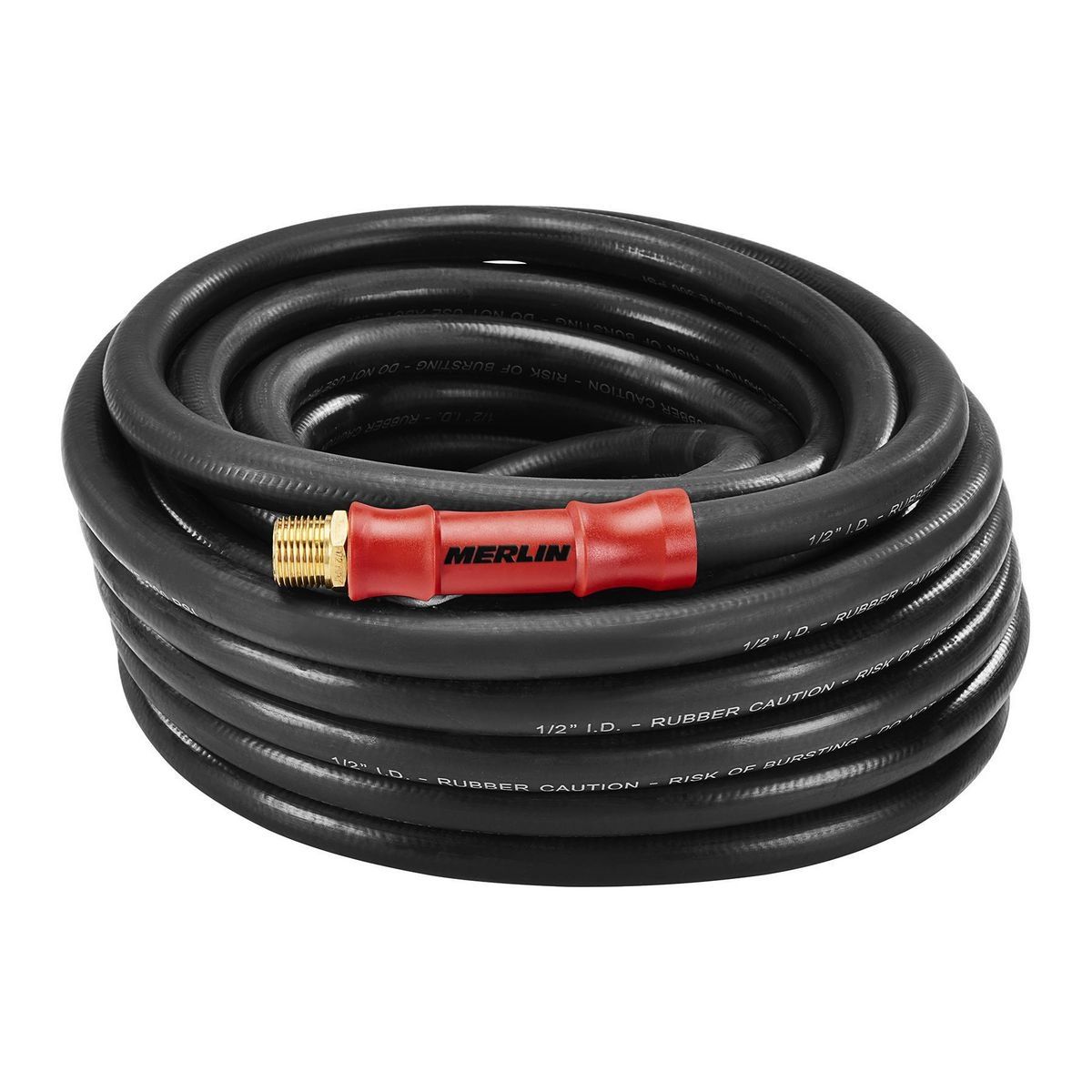 MERLIN 1/2 in. x 50 ft. Rubber Air Hose