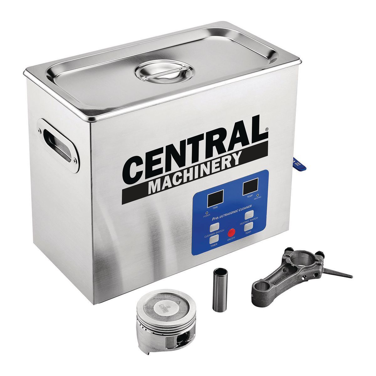CENTRAL MACHINERY 6 Liter Ultrasonic Parts Cleaner