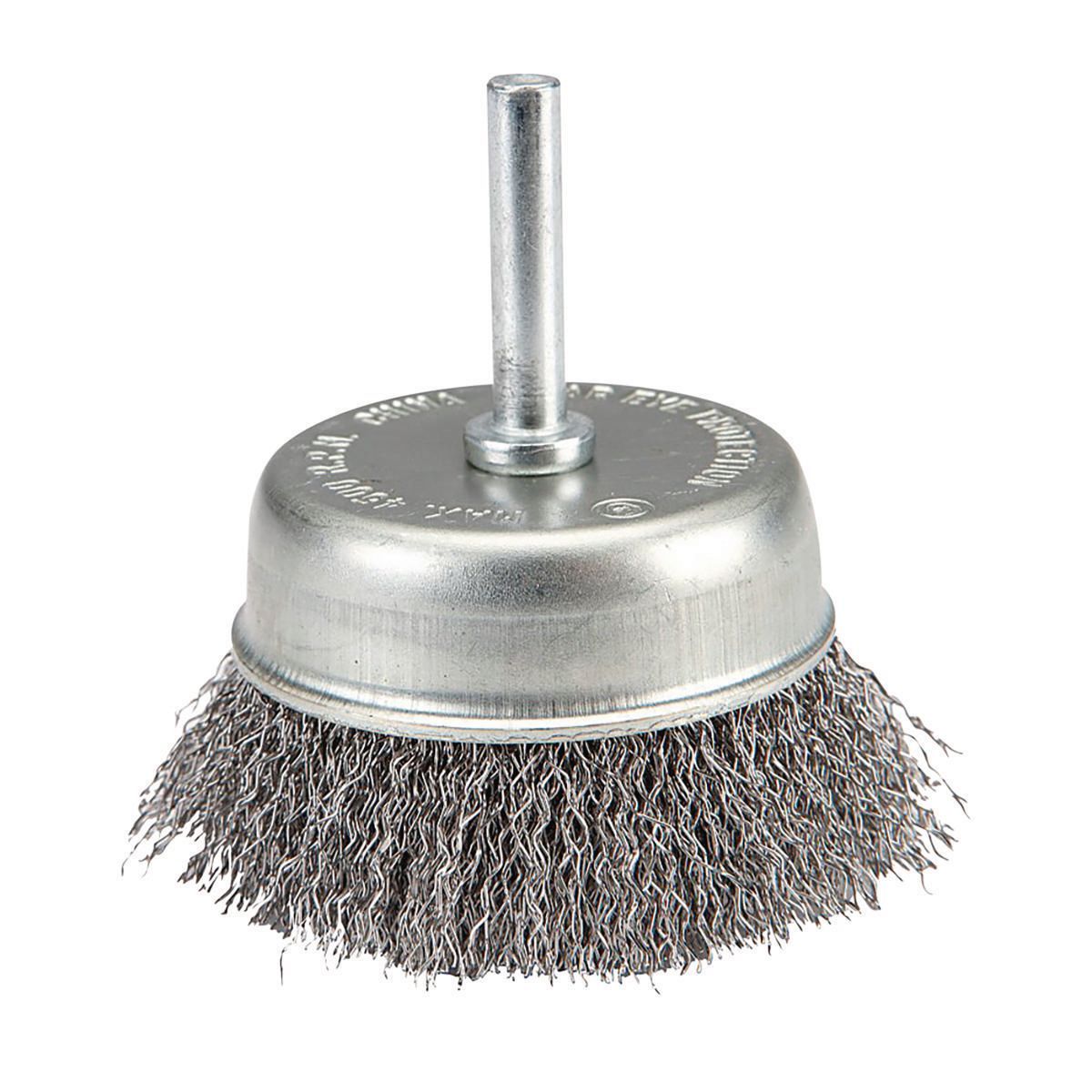 WARRIOR 3 in. Wire Cup Brush with 1/4 in. Shank