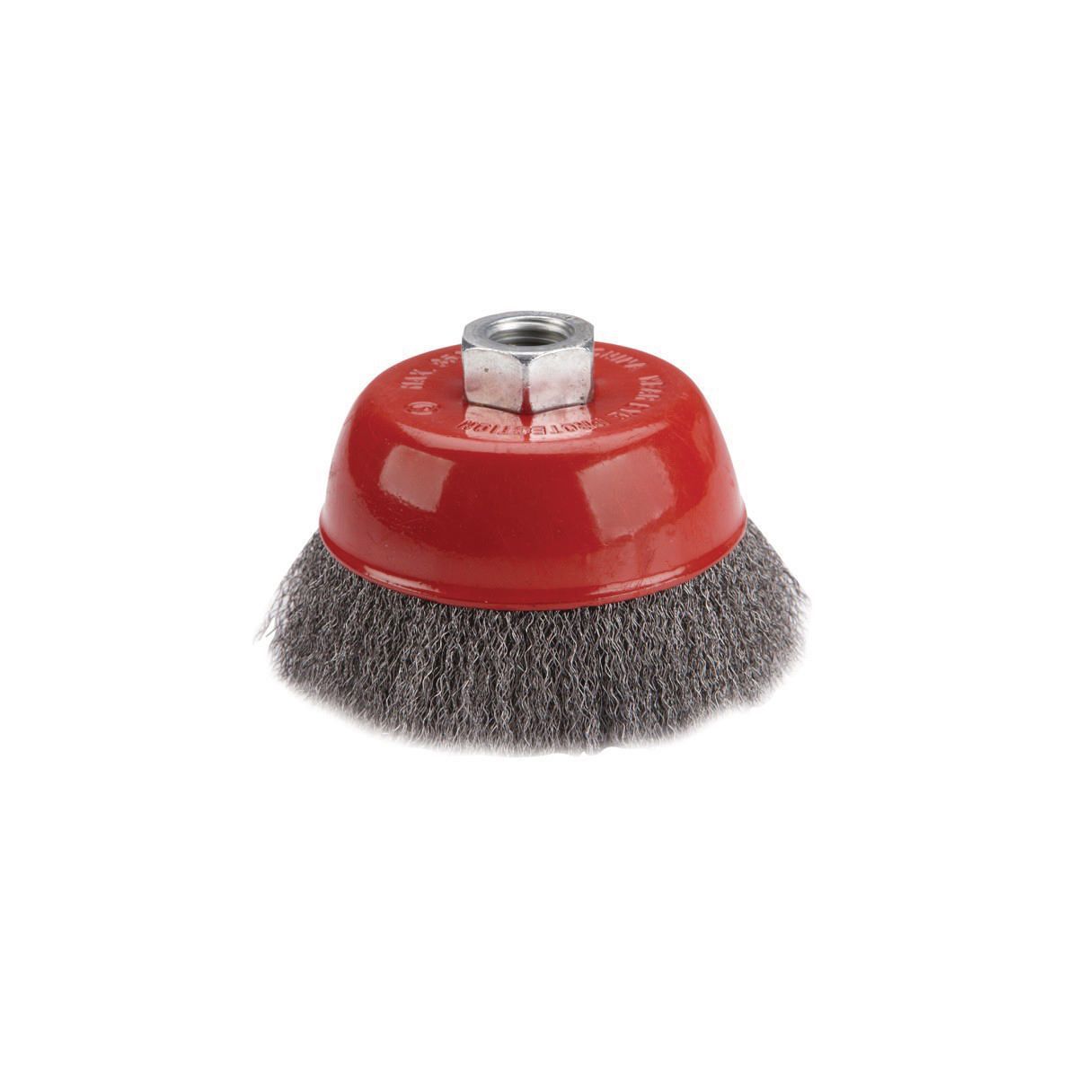 WARRIOR 4 in. Crimped Wire Cup Brush