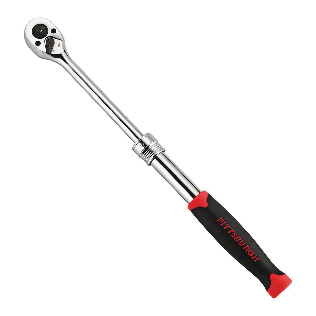 PITTSBURGH PRO 1/4 in. x 3/8 in. Dual Drive Extendable Ratchet