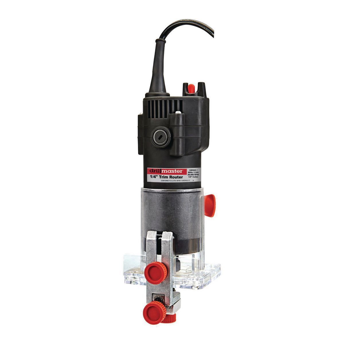 DRILL MASTER 1/2 HP (Max), 1/4 in. Trim Router