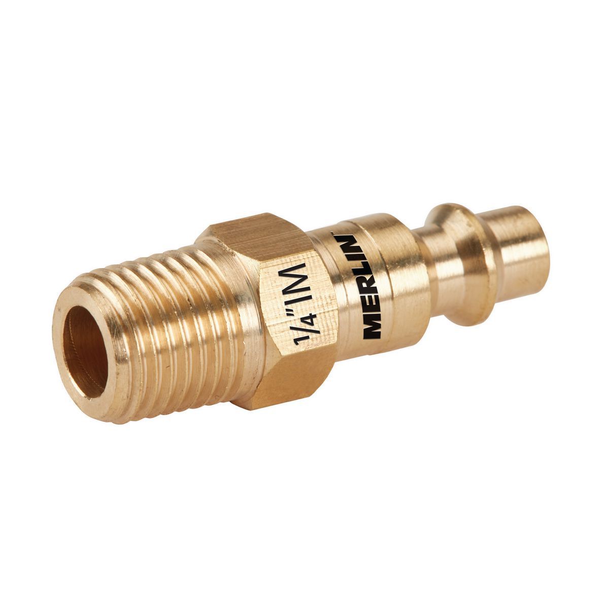 MERLIN 1/4 in. Male Brass Industrial Plug