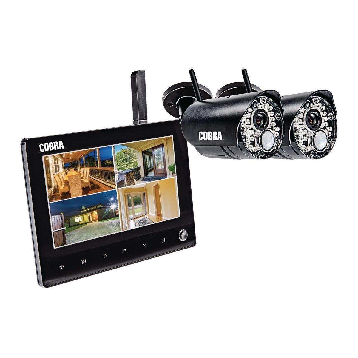 COBRA 4 Channel Wireless Surveillance Camera System