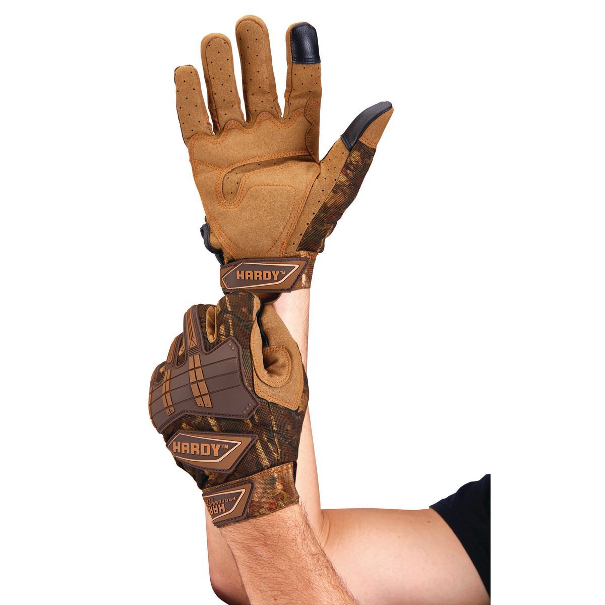 HARDY Camo Performance Gloves, X-Large