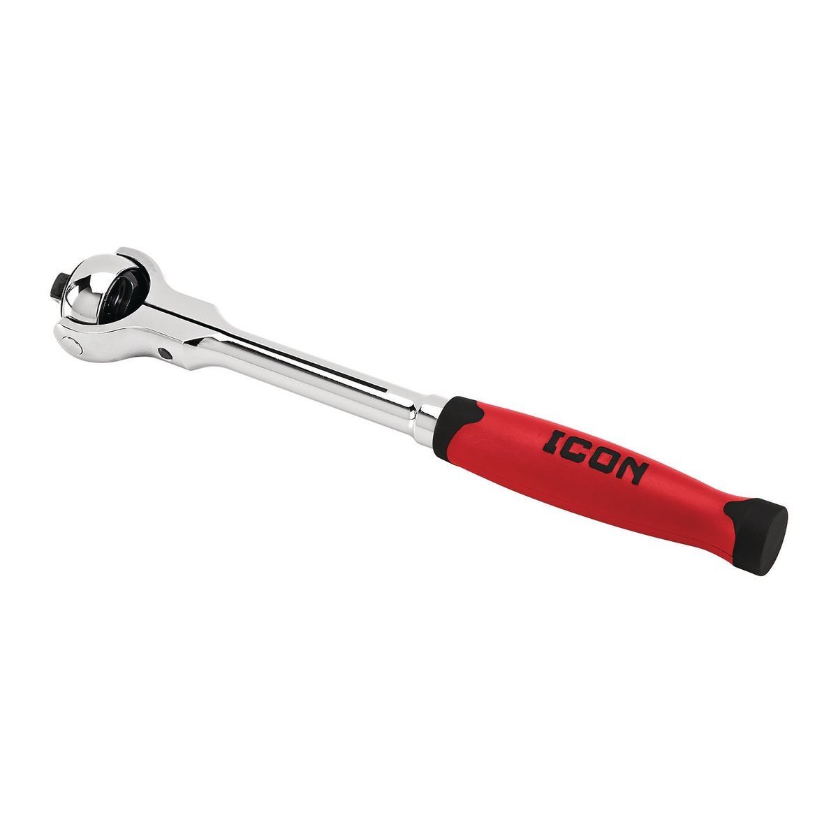 ICON 3/8 in. Drive Professional Swivel Head Ratchet with Comfort Grip