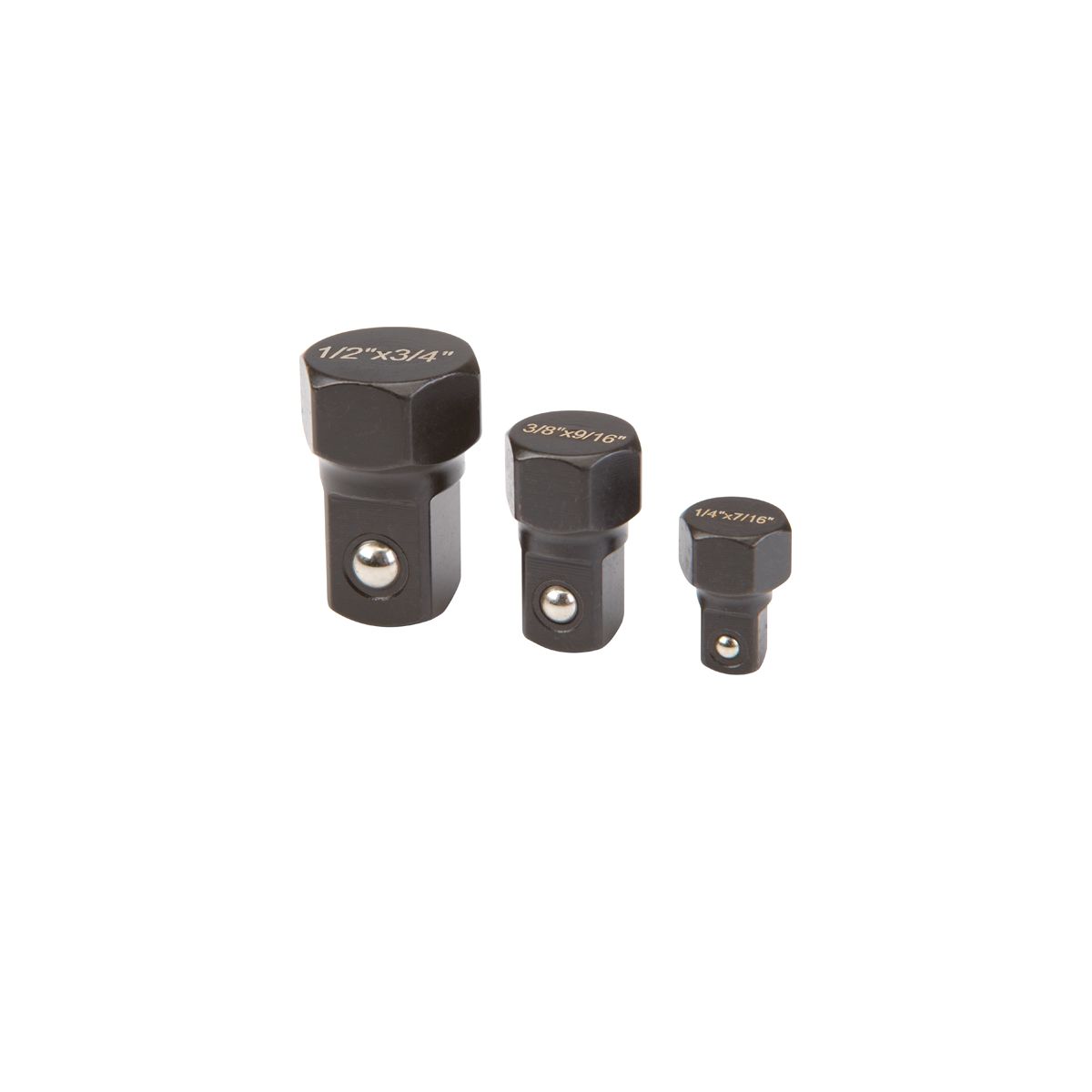 PITTSBURGH 3 Piece Square Drive Socket Caps