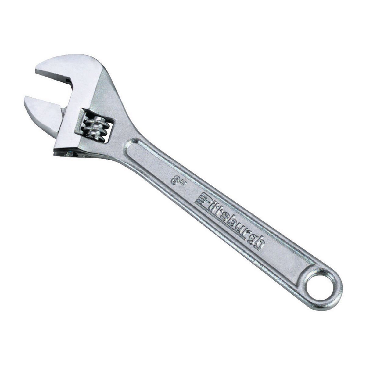 PITTSBURGH 8" Steel Adjustable Wrench