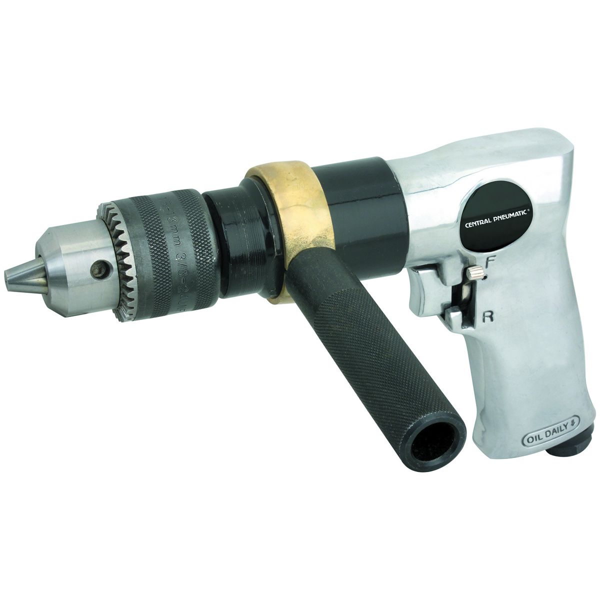 CENTRAL PNEUMATIC 1/2" Reversible Air Drill